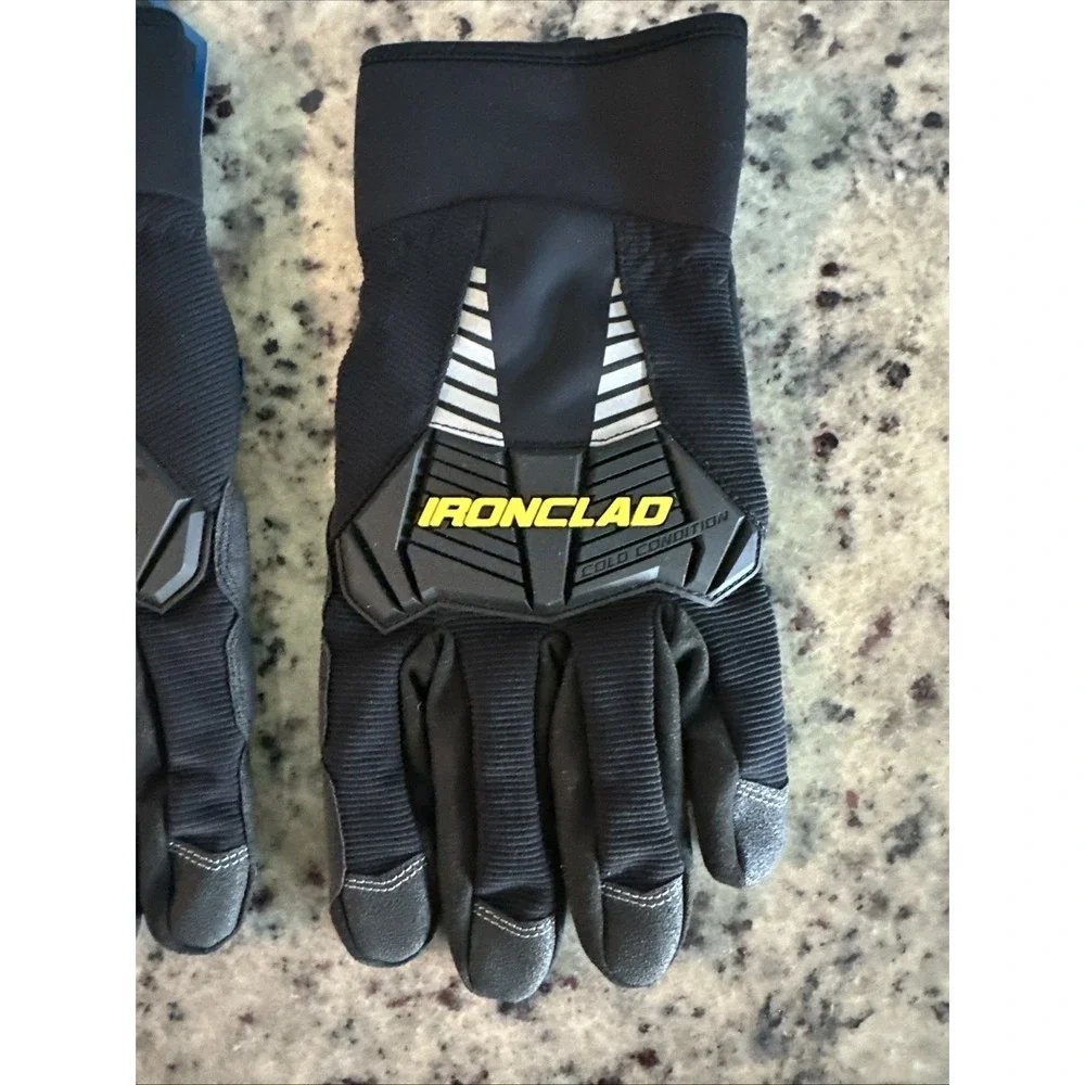 New Ironclad CCG2-06-XXL Cold Condition XXL Synthetic Leather Black Work Gloves